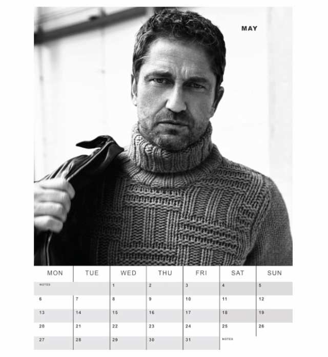 ジェラルド・バトラー Gerard Butler 2024年カレンダー (輸入版