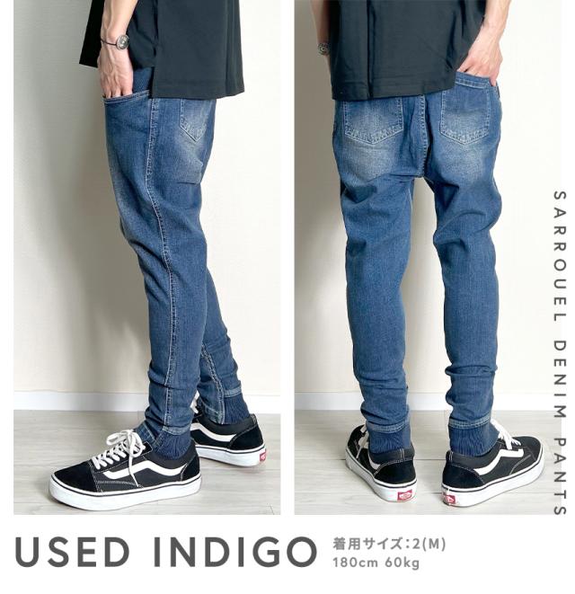 yohji yamamoto gipsy サルエルパンツ 黒×濃紺 glamb 厳しかっ