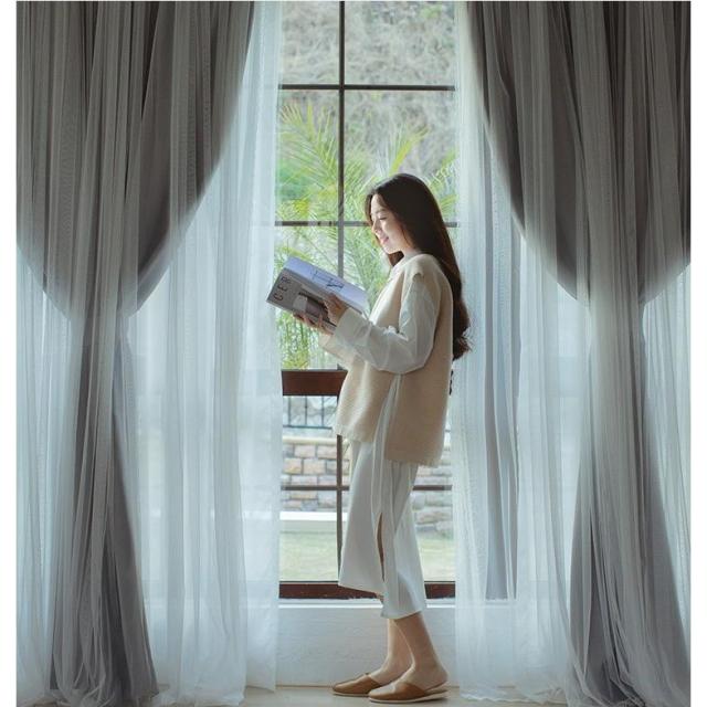 カラフルカーテン ユニーク ゴージャス カーテン フリル CL6