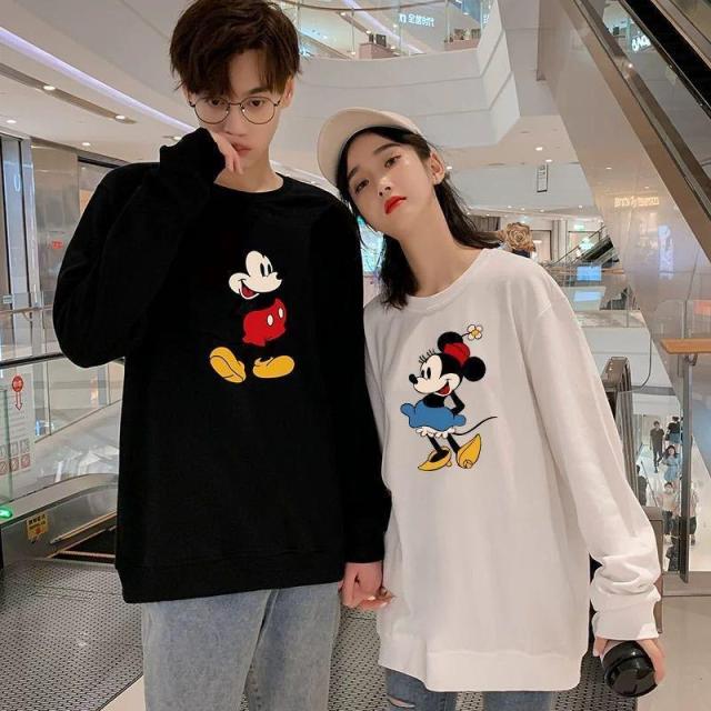 ミッキー パーカー Disney 親子ペア 家族 ディズニー Mickey 春秋 スウェット トップス 親子服 カジュアル Q317の通販は 5,421円