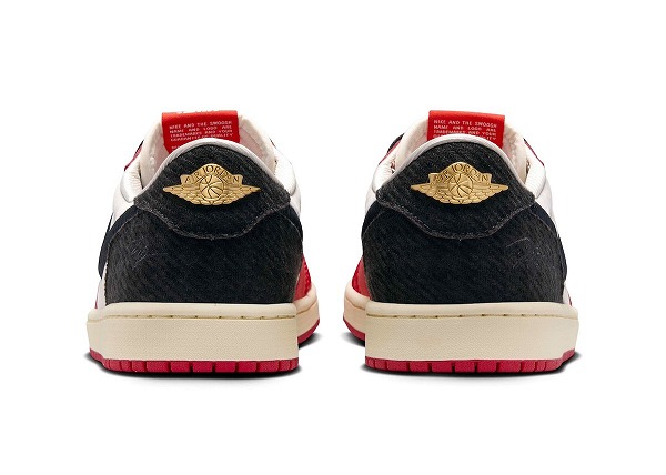 Trophy Room × Nike Air Jordan 1 Low OG Sail and Varsity Red トロフィールーム × ナイキ エアジョーダン1 ロー OG セイル アンド バーシティレッド_2