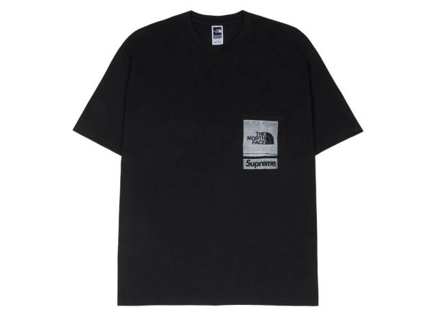 Supreme The North Face Printed Pocket Tee Black シュプリーム ザ ノース フェイス プリンティド ポケット Tシャツ ブラック 正規品 全国送料無料