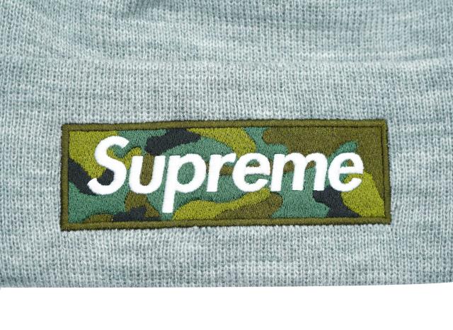Supreme New Era Box Logo Beanie Heather Grey シュプリーム ニューエラ ボックス ロゴ ビーニー ヘザー グレー_2