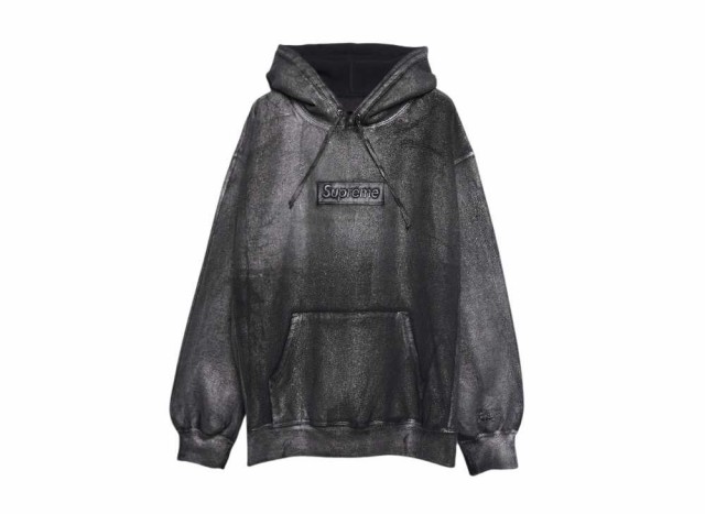 Supreme x MM6 Maison Margiela Foil Box Logo Hooded Sweatshirt Black シュプリーム  x MM6 メゾン マルジェラ (メゾンマルジェラ) フォの通販はau PAY マーケット - Victoria SNKRS au PAY  マーケット店 - パーカー