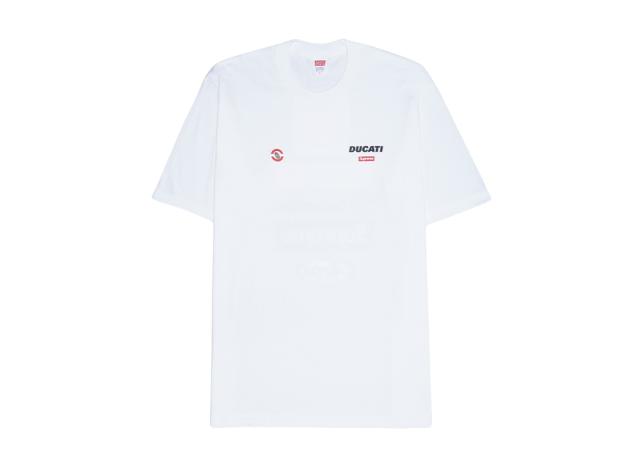 Supreme x Ducati Logos Tee White シュプリーム ドゥカティ ロゴ T
