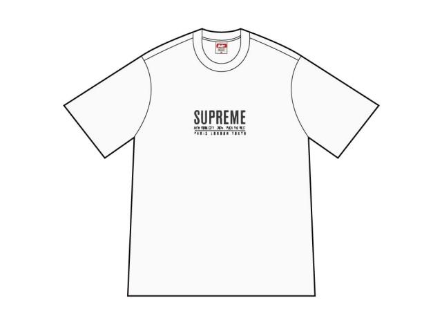 Supreme Paris Tee White シュプリーム パリ Tシャツ ホワイト