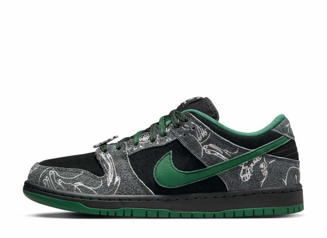 There Skateboards × Nike SB Dunk Low Pro Anthracite and Gorge Green ゼアスケートボード × ナイキ SB ダンク ロー プロ アンスラサ