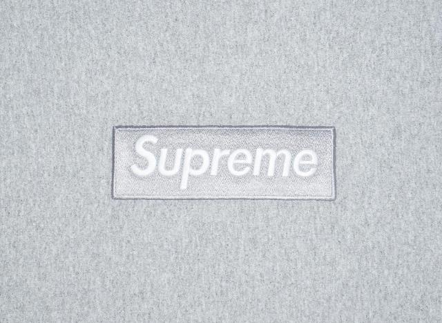 Supreme Box Logo Hooded Sweatshirt Heather Grey シュプリーム ボックス ロゴ フーディー スウェットシャツ ヘザー グレー