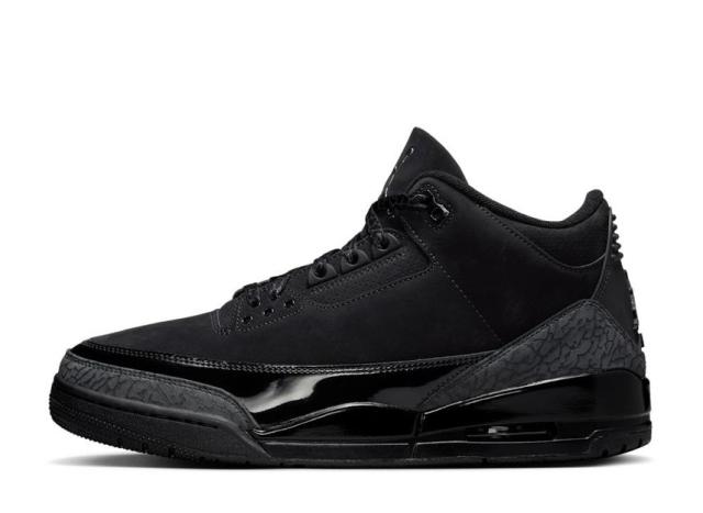 Nike Air Jordan 3 Retro Black Cat 2025 ナイキ エアジョーダン3 レトロ ブラックキャット
