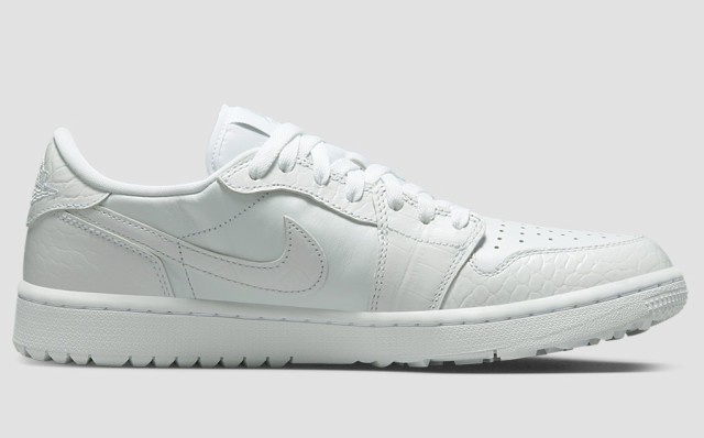 エアジョーダン1 ロー ゴルフ ホワイト クロコダイルスキン Nike Air Jordan 1 Low Golf White Crocodile Skin 正規品 全国送料無料