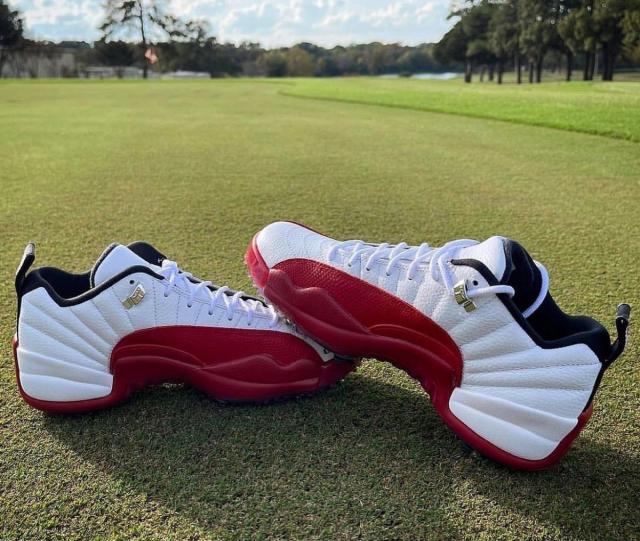 エアジョーダン12 ロー ゴルフ バーシティレッド Nike Air Jordan 12 Low Golf Varsity Red 正規品 全国送料無料_1