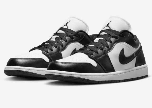 ウィメンズ エアジョーダン1 ロー ホワイト ブラック Nike WMNS Air Jordan 1 Low White Black 正規品 全国送料無料