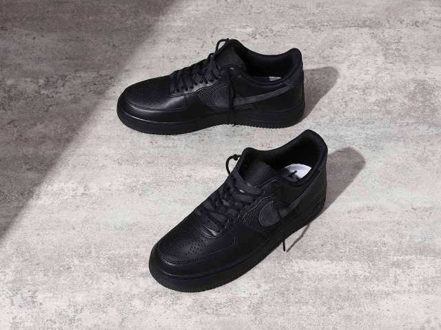 スラムジャム×ナイキ エアフォース1 ロー ブラック アンド オフノワール Slam Jam×Nike Air Force 1 Low Black and Off Noir 正規品 全