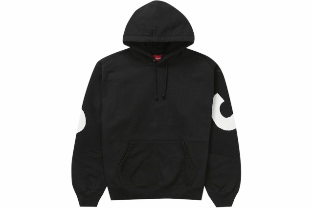 Supreme Big Logo Jacquard Hooded Sweatshirt Black シュプリーム ビッグ ロゴ ジャガード フーディー スウェットシャツ ブラック