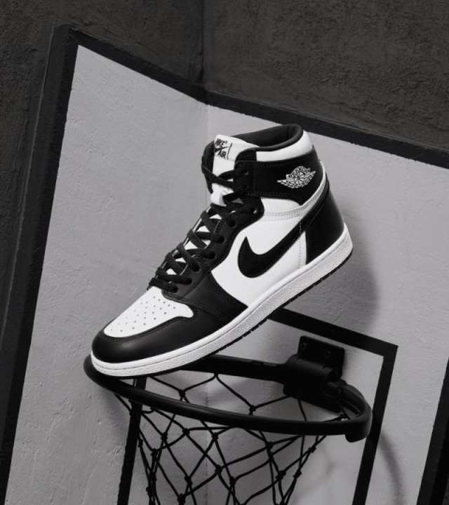 エアジョーダン1 ハイ 85 ブラック ホワイト Nike Air Jordan 1 High ...