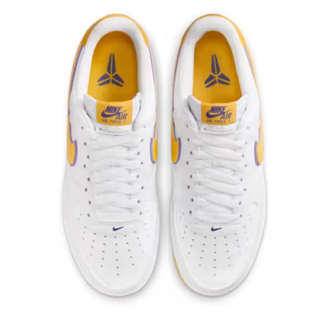 Kobe Bryant × Nike Air Force 1 Low Retro QS Varsity Maize and Varsity Purple コービーブライアント × エアフォース1 ロー レトロ QS バーシティメイズ アンド バーシティパープル_3