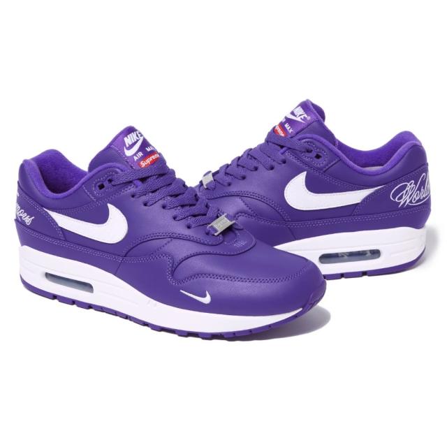 Supreme × Nike Air Max 1 87 SP Purple シュプリーム×ナイキ Supreme × Nike Air Max 1 87 SP Purple シュプリーム × ナイキ