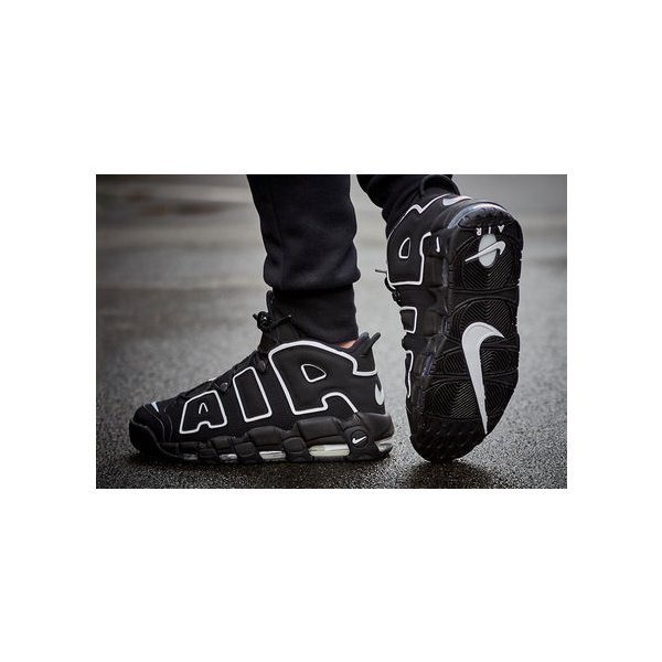 エアモアアップテンポ ブラック ホワイト NIKE AIR MORE UPTEMPO BLACK WHITE(2020) 正規品 全国送料無料_1