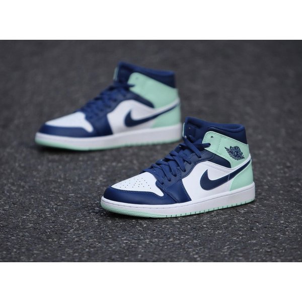 エアジョーダン1 ミッド ブルーミント Nike Air Jordan 1 Mid Blue