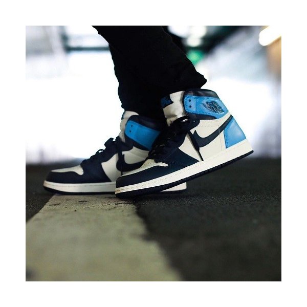 エアジョーダン1 オブシディアン NIKE AIR JORDAN 1 RETRO HIGH OG OBSIDIAN 正規品 送料込_1