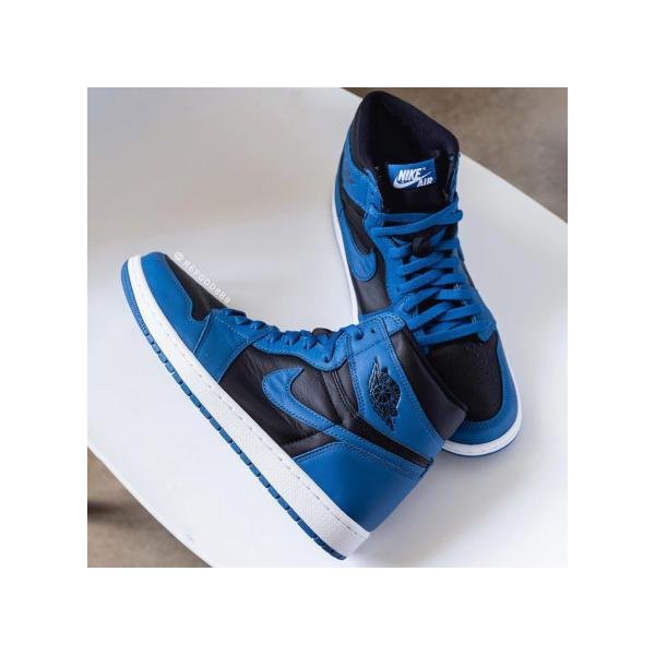 Nike AJ1 High OG Dark Marina Blue 27.5cm