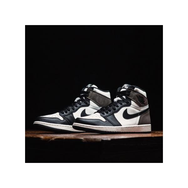 ウィメンズ エアジョーダン1 ハイOG セイル ダークモカブラック NIKE AIR JORDAN 1 HIGH OG GS SAIL DARK MOCHABLACK 正規品 全国送料無