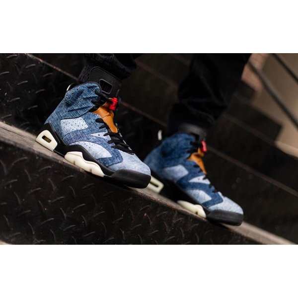 エアジョーダン6 ウォッシュドデニム NIKE AIR JORDAN 6 WASHED DENIM ...