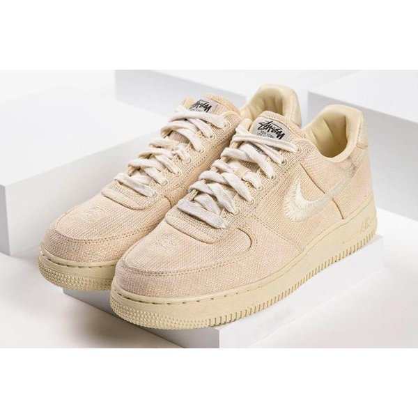 ステューシー×ナイキ エアフォース1 ロー フォッシルストーン STUSSY × NIKE AIR FORCE 1 LOW FOSSIL STONE 正規品 全国送料無料