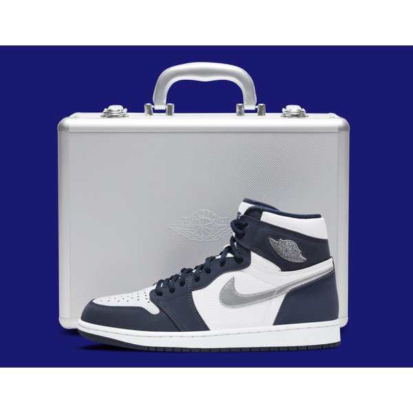 エアジョーダン 1 ハイ OG CO.JP ホワイト ミッドナイトネイビー NIKE AIR JORDAN 1 HIGH OG CO.JP WHITE MIDNIGHT NAVY 正規品 全国送料