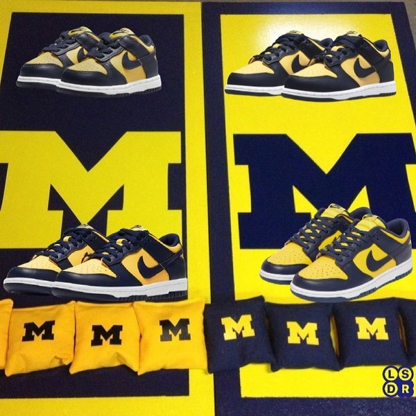 ダンク ロー ミシガン NIKE DUNK LOW MICHIGAN 正規品 全国送料無料_2
