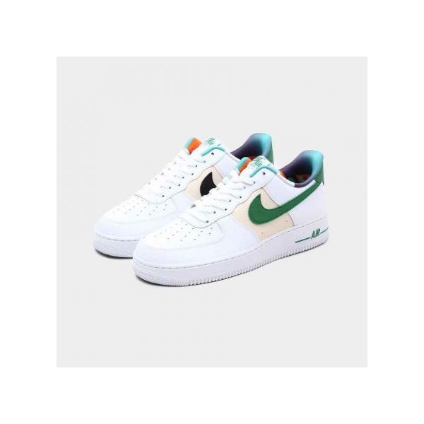 エアフォース1 07 LV8 EMB ホワイト アンド マラカイト Nike Air Force 1 07 LV8 EMB White and Malachite 正規品 全国送料無料