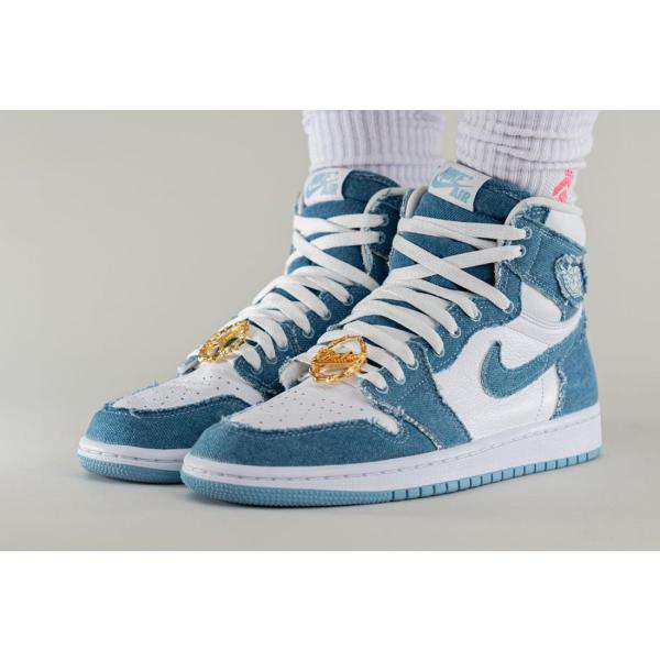 ウィメンズ エアジョーダン1 ハイ OG デニム Nike WMNS Air Jordan 1 High OG Denim 正規品 全国送料無料