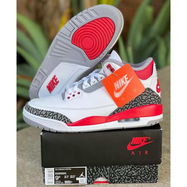 エアジョーダン 3 OG ファイアレッド Nike Air Jordan 3 OG Fire Red ...