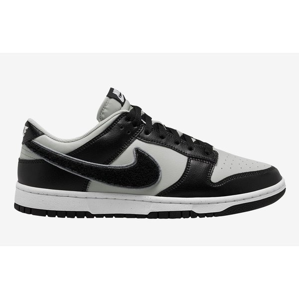 ダンク ロー シェニール スウッシュ ブラック グレー Nike Dunk Low Chenille Swoosh Black Grey 正規品 全国送料無料_3