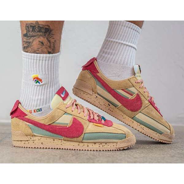 ユニオン×ナイキ コルテッツ レッド ベージュ Union×Nike Cortez Red Beige 正規品 全国送料無料