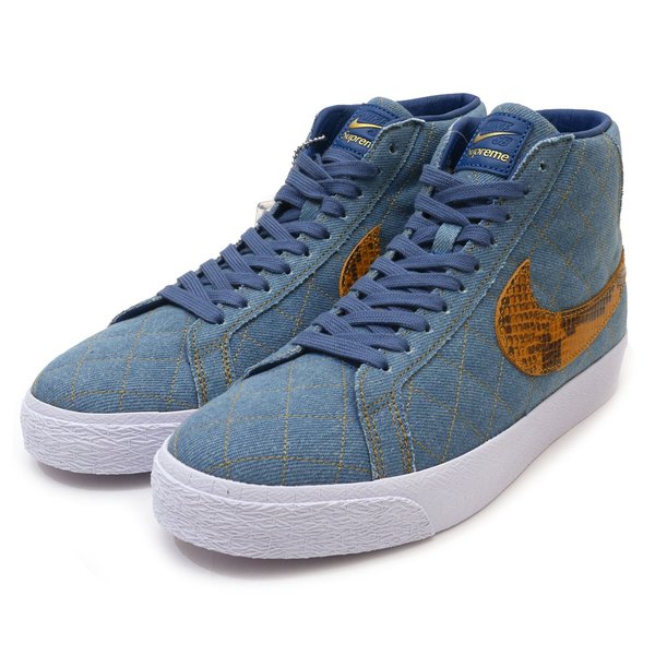 シュプリーム×ナイキ SB ブレーザー ミッド デニム Supreme×Nike SB Blazer Mid Denim 正規品 全国送料無料