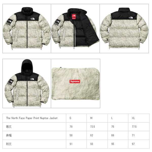 シュプリーム×ザ ノース フェイス Supreme×The North Face Paper