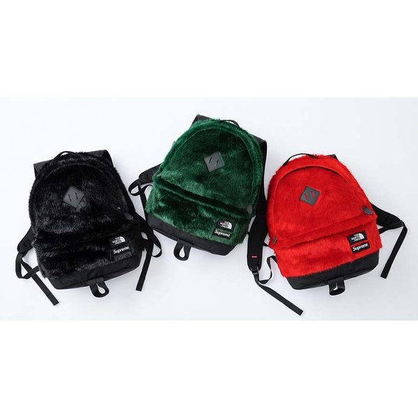 シュプリーム×ザ ノース フェイス Supreme × The North Face Faux Fur Backpack Black 正規品 全国送料無料_2
