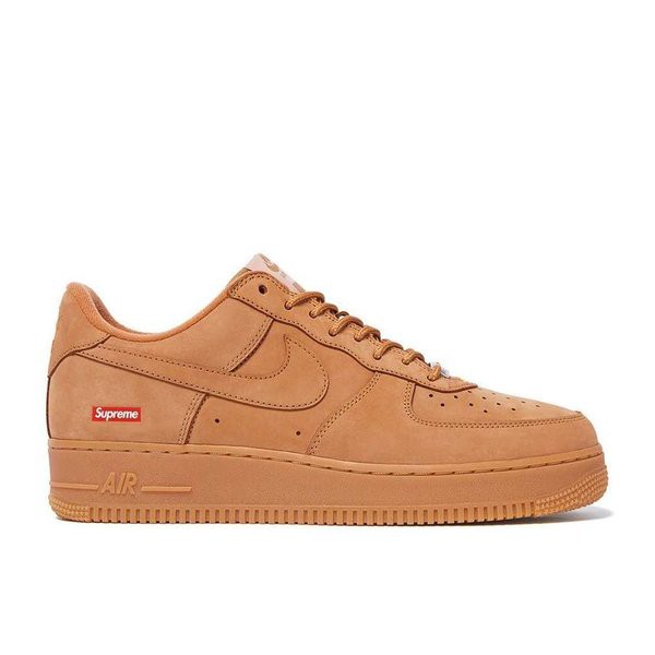 シュプリーム×ナイキ エア フォース 1 ロー フラックス ウィート Supreme×Nike Air Force 1 Low Flax Wheat 正規品 全国送料無料