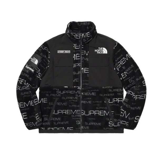 Supreme The North Face Steep Tech Fleece Jacket Black シュプリーム ザ ノース フェイス スティープ テック フリース ジャケット ブラ