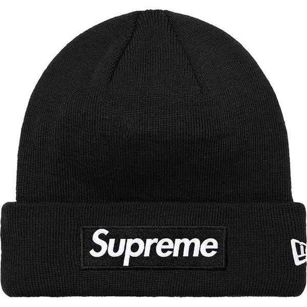 Supreme New Era Box Logo Beanie Black シュプリーム ニューエラ ボックス ロゴ ビニー ブラック 正規品 全国送料無料