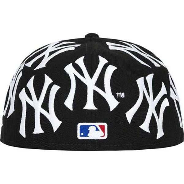 Supreme New York Yankees Box Logo New Era Black シュプリーム ...
