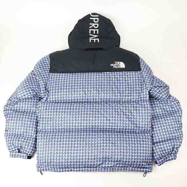 シュプリーム ザノース フェイス スタッズ ヌプシ ジャケット ロイヤル Supreme The North Face Studded Nuptse Jacket Royal 正規品 全