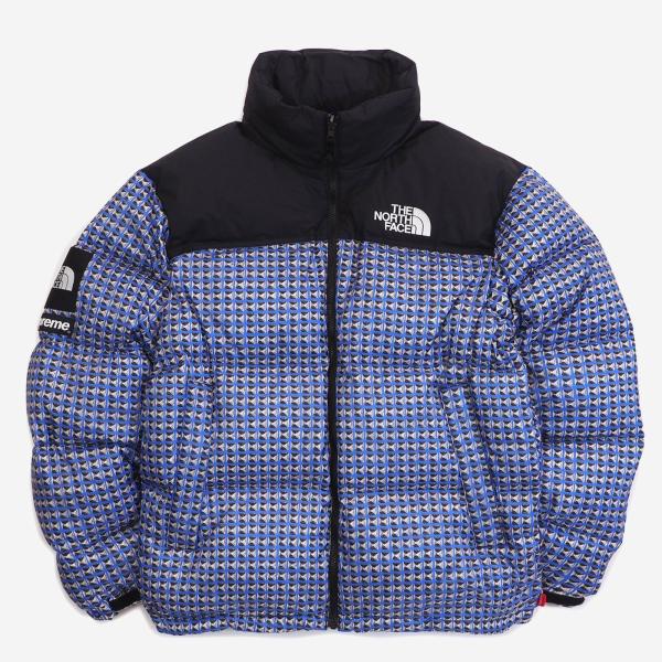 シュプリーム ザノース フェイス スタッズ ヌプシ ジャケット ロイヤル Supreme The North Face Studded Nuptse Jacket Royal 正規品 全国送料無料_1