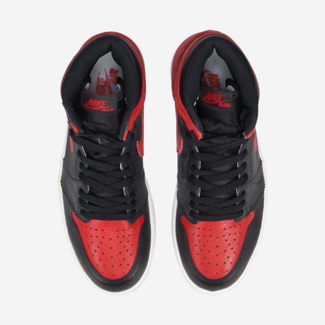 Nike Air Jordan 1 Retro High OG Bred anned (2016) ナイキ エアジョーダン 1 レトロ ハイ OG ブレッドバンド_2