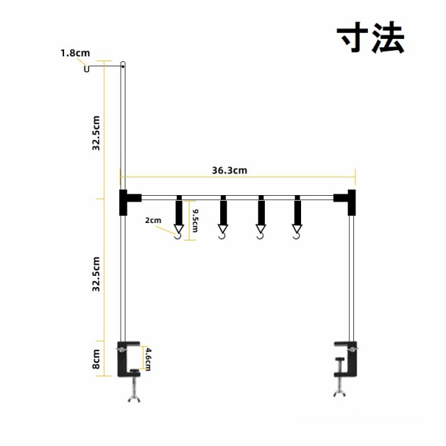 HIKEMAN ハンギングラック ランタンスタンド ランタンハンガー クランプ式 2way 超軽量 丈夫 安定強化 アルミ 折りたたみ  自由に組み合わの通販はau PAY マーケット - ハイクマン