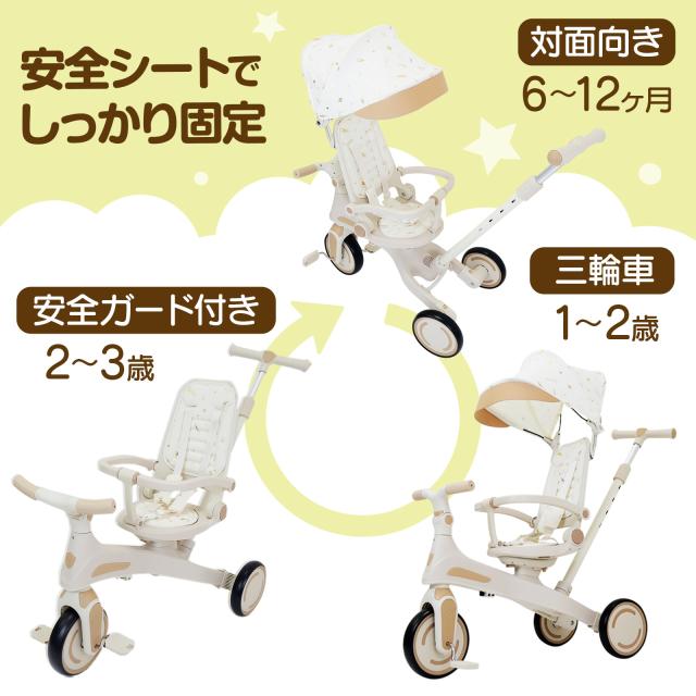 三輪車 手押し 2歳 1歳 子供 三輪車 3歳 手押し棒付き 1歳 子供用