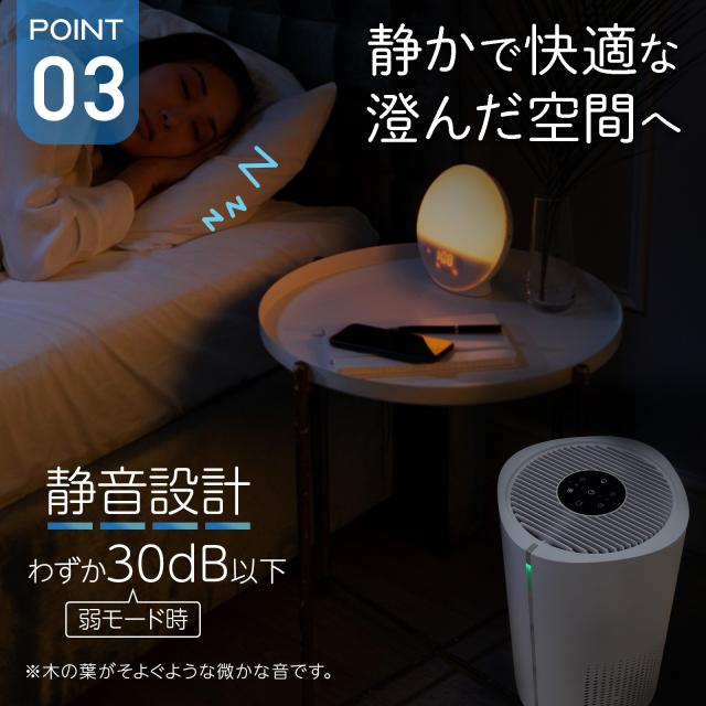 空気清浄機 小型 花粉症 除菌 消臭 省エネ 花粉対策 脱臭機 たばこ