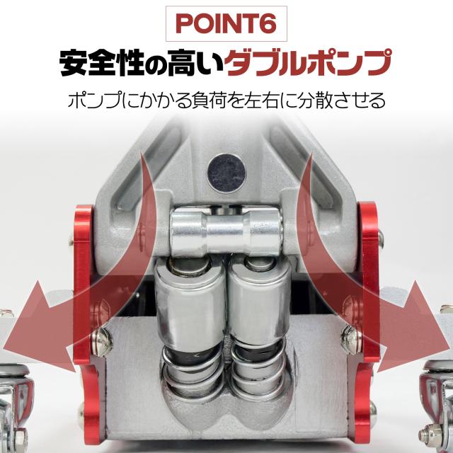 ガレージジャッキ 3t ジャッキ 3t 車 フロアジャッキ ローダウン 