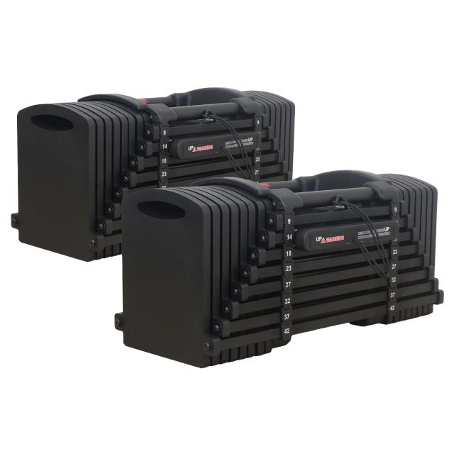 ダンベル 可変式 可変式ダンベル 40kg 42kg 2個セット 多機能 24段階